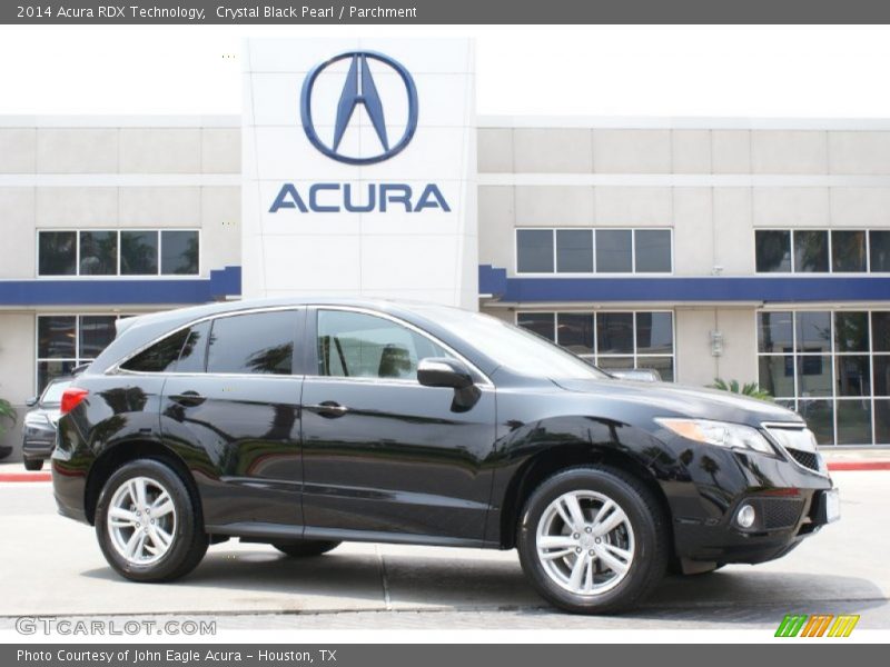 Crystal Black Pearl / Parchment 2014 Acura RDX Technology
