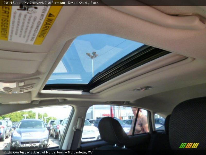 Desert Khaki / Black 2014 Subaru XV Crosstrek 2.0i Premium