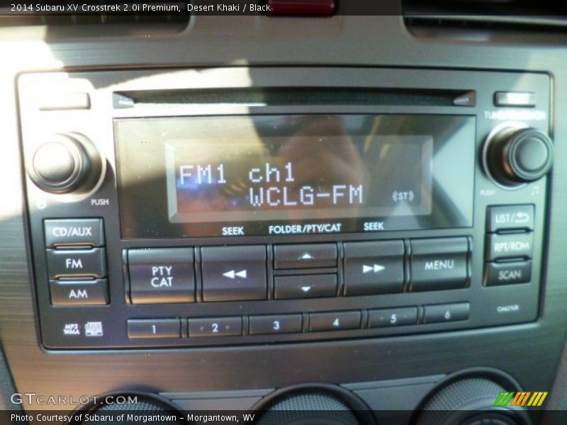 Desert Khaki / Black 2014 Subaru XV Crosstrek 2.0i Premium