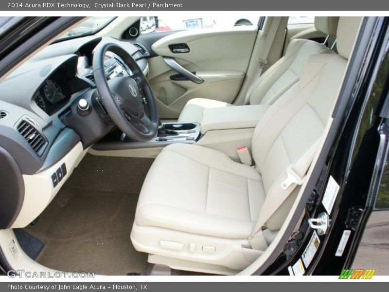 Crystal Black Pearl / Parchment 2014 Acura RDX Technology