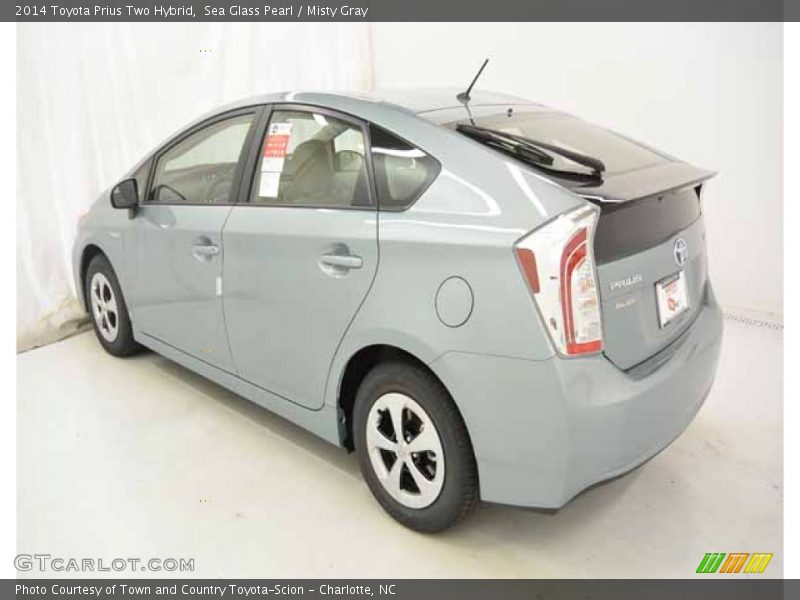 Sea Glass Pearl / Misty Gray 2014 Toyota Prius Two Hybrid