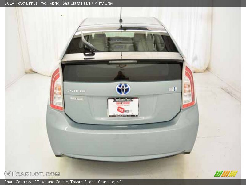 Sea Glass Pearl / Misty Gray 2014 Toyota Prius Two Hybrid