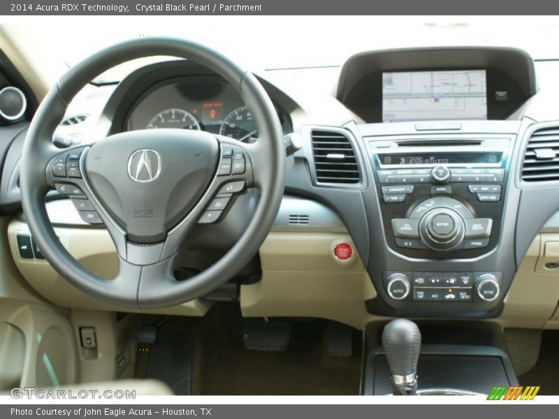 Crystal Black Pearl / Parchment 2014 Acura RDX Technology