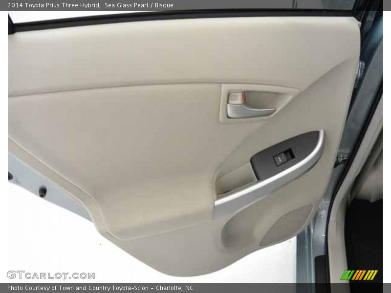 Sea Glass Pearl / Bisque 2014 Toyota Prius Three Hybrid