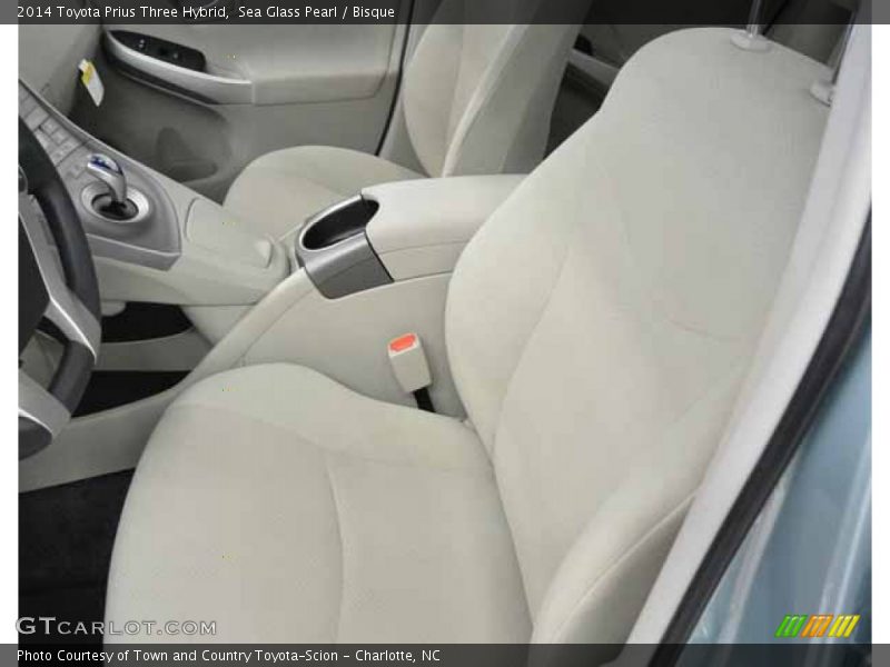 Sea Glass Pearl / Bisque 2014 Toyota Prius Three Hybrid
