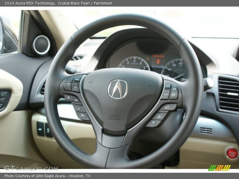 Crystal Black Pearl / Parchment 2014 Acura RDX Technology