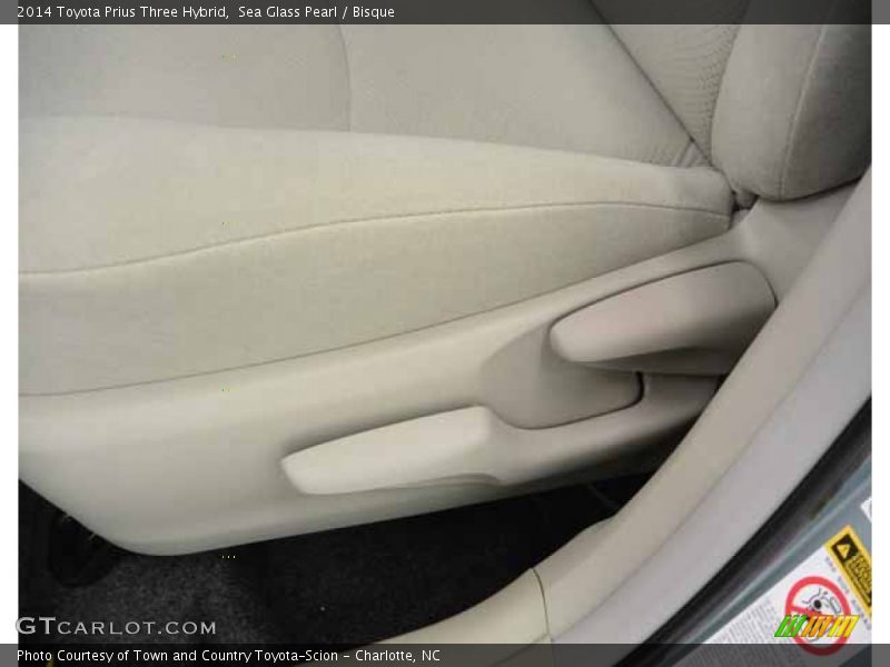 Sea Glass Pearl / Bisque 2014 Toyota Prius Three Hybrid