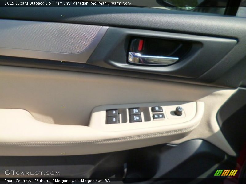 Venetian Red Pearl / Warm Ivory 2015 Subaru Outback 2.5i Premium