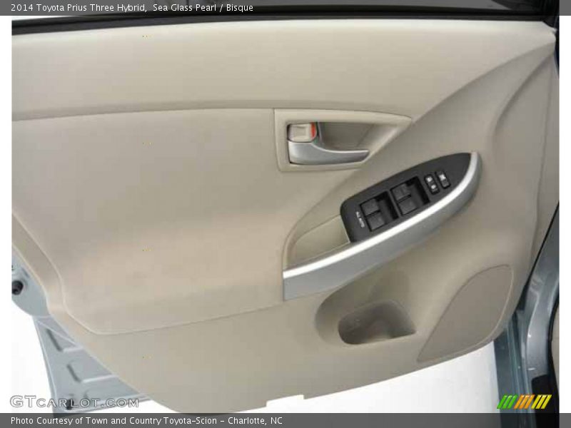 Sea Glass Pearl / Bisque 2014 Toyota Prius Three Hybrid