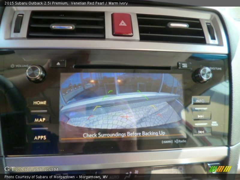 Venetian Red Pearl / Warm Ivory 2015 Subaru Outback 2.5i Premium