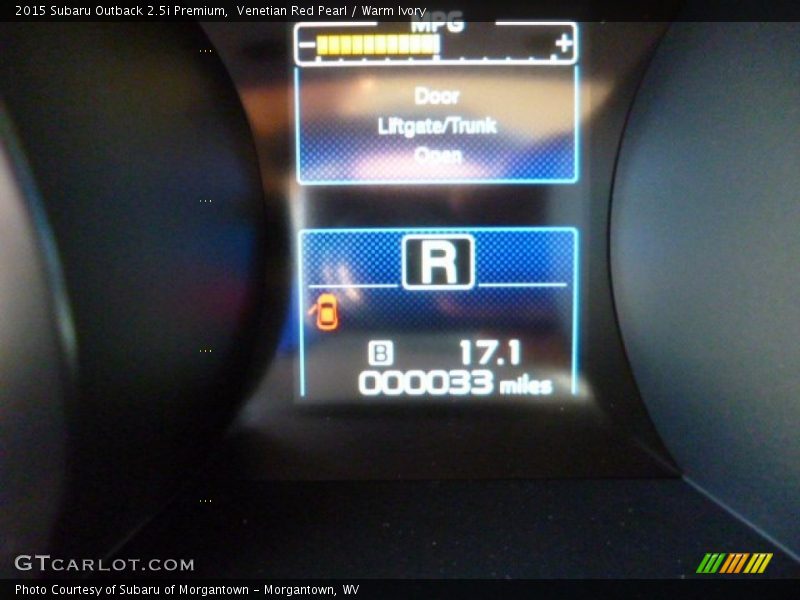 Venetian Red Pearl / Warm Ivory 2015 Subaru Outback 2.5i Premium