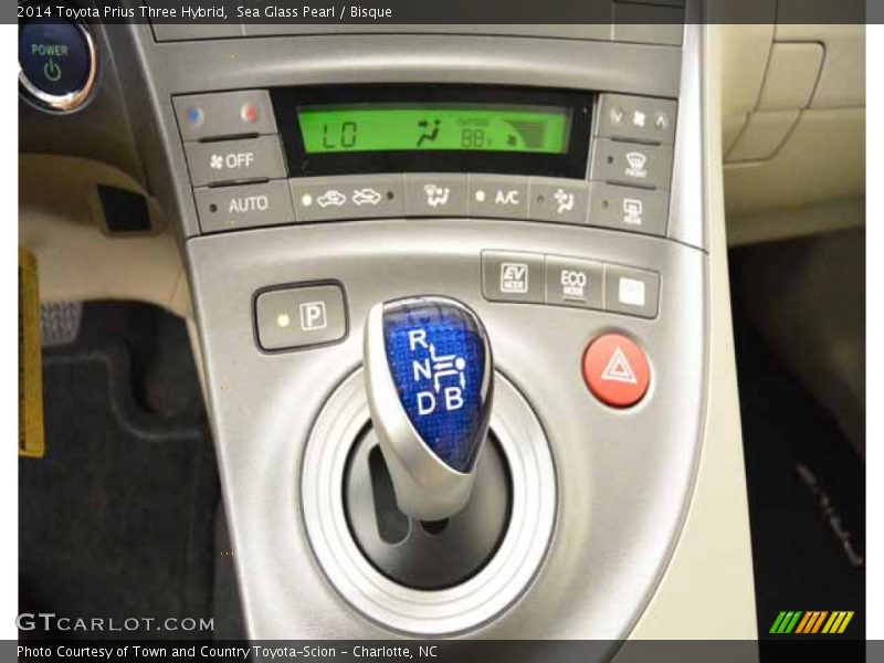 Sea Glass Pearl / Bisque 2014 Toyota Prius Three Hybrid