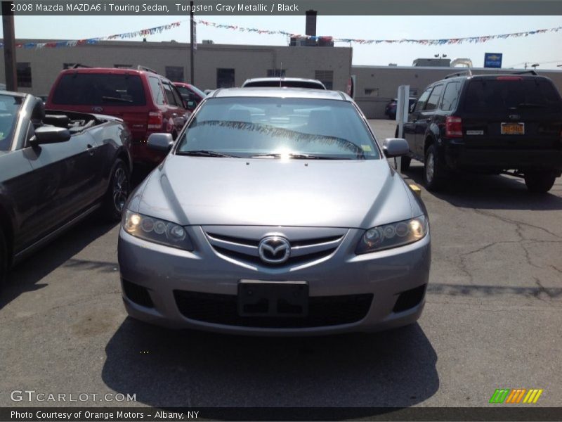 Tungsten Gray Metallic / Black 2008 Mazda MAZDA6 i Touring Sedan