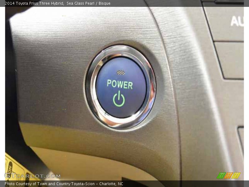 Sea Glass Pearl / Bisque 2014 Toyota Prius Three Hybrid