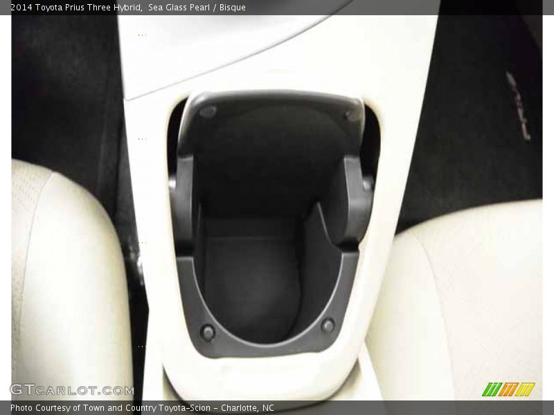 Sea Glass Pearl / Bisque 2014 Toyota Prius Three Hybrid