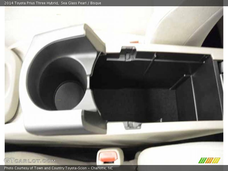 Sea Glass Pearl / Bisque 2014 Toyota Prius Three Hybrid