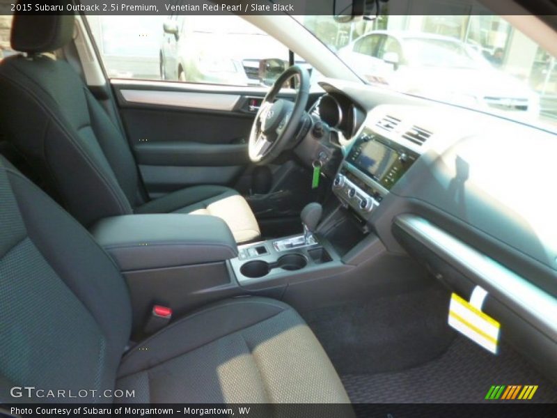 Venetian Red Pearl / Slate Black 2015 Subaru Outback 2.5i Premium