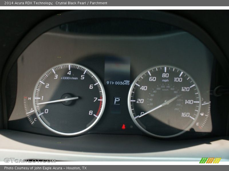 Crystal Black Pearl / Parchment 2014 Acura RDX Technology