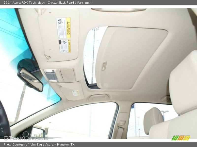 Crystal Black Pearl / Parchment 2014 Acura RDX Technology