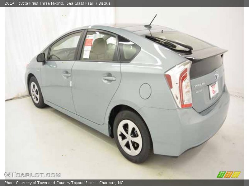 Sea Glass Pearl / Bisque 2014 Toyota Prius Three Hybrid