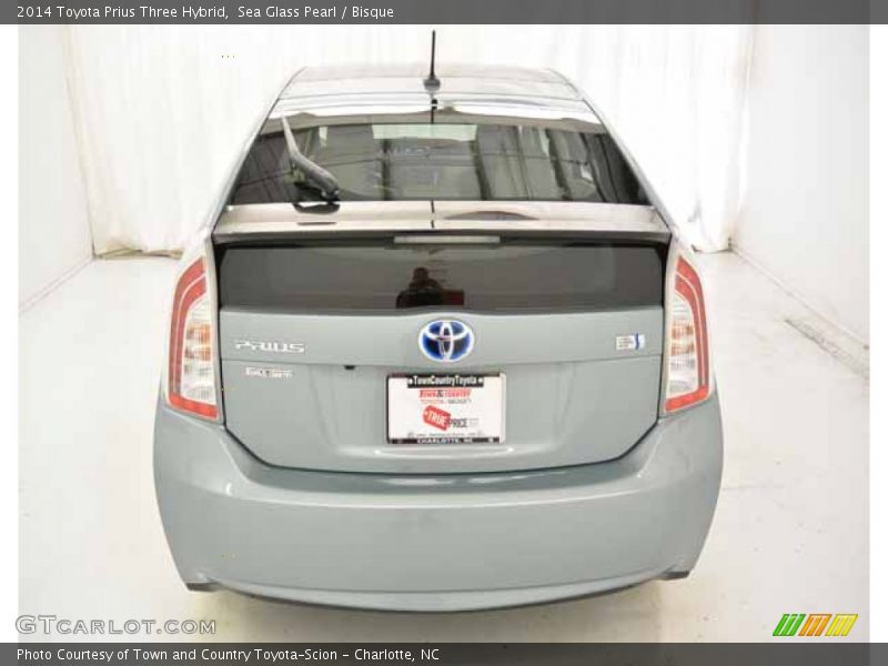 Sea Glass Pearl / Bisque 2014 Toyota Prius Three Hybrid