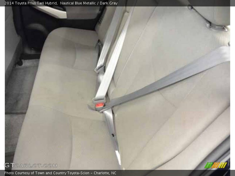 Nautical Blue Metallic / Dark Gray 2014 Toyota Prius Two Hybrid