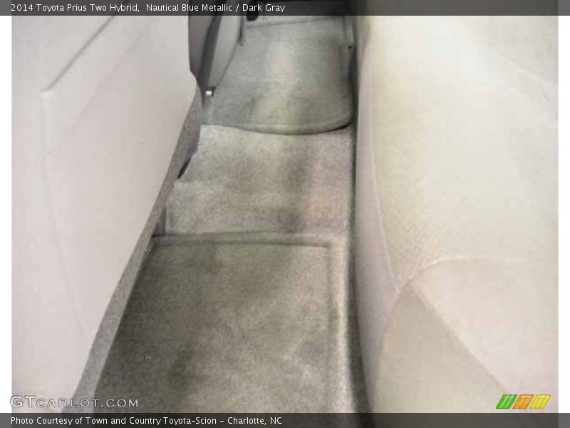 Nautical Blue Metallic / Dark Gray 2014 Toyota Prius Two Hybrid