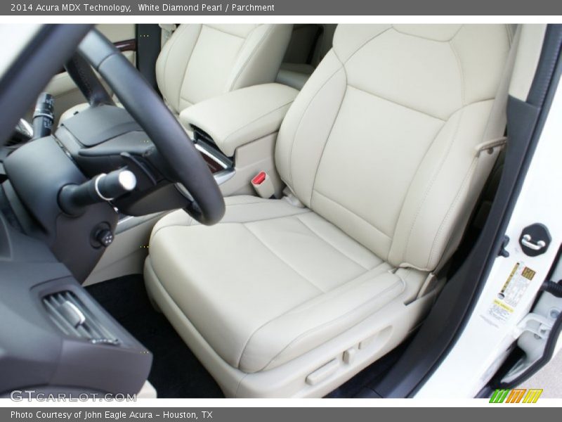White Diamond Pearl / Parchment 2014 Acura MDX Technology