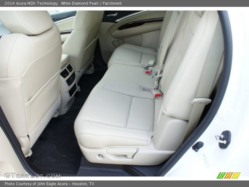 White Diamond Pearl / Parchment 2014 Acura MDX Technology