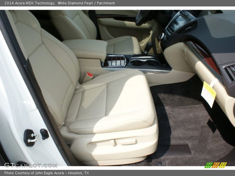 White Diamond Pearl / Parchment 2014 Acura MDX Technology