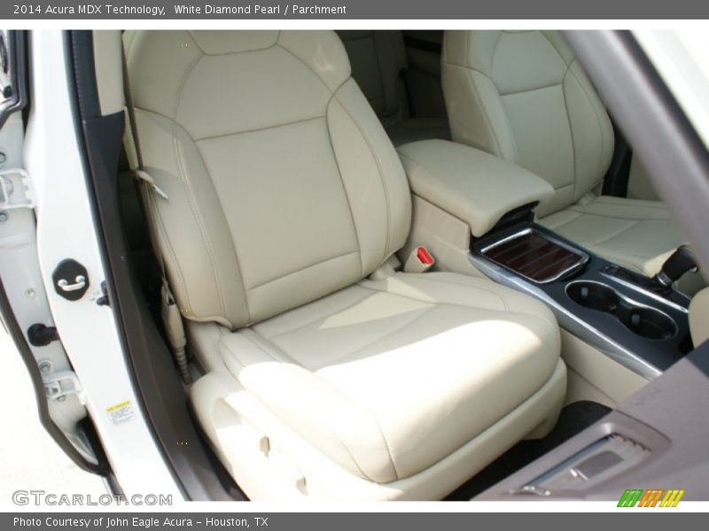 White Diamond Pearl / Parchment 2014 Acura MDX Technology