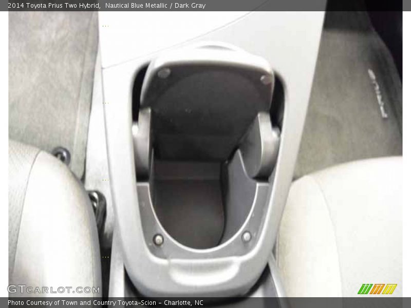 Nautical Blue Metallic / Dark Gray 2014 Toyota Prius Two Hybrid