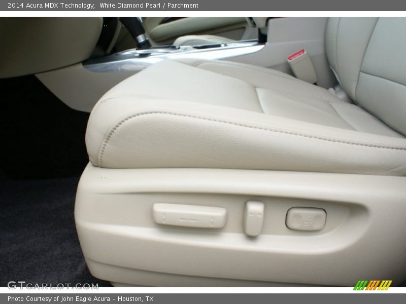 White Diamond Pearl / Parchment 2014 Acura MDX Technology