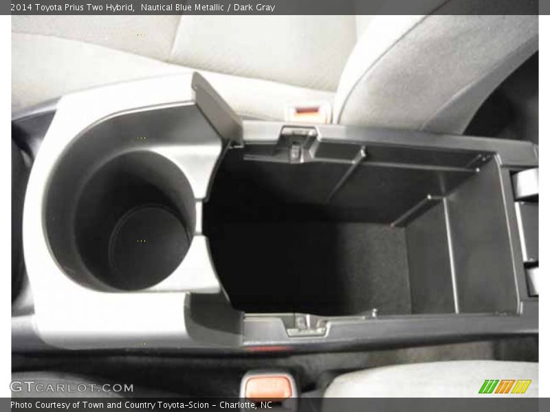Nautical Blue Metallic / Dark Gray 2014 Toyota Prius Two Hybrid