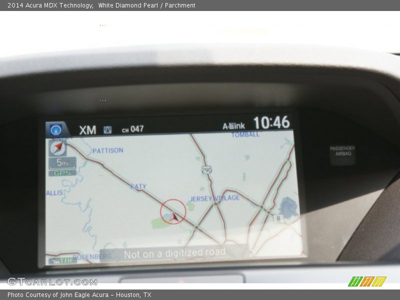 White Diamond Pearl / Parchment 2014 Acura MDX Technology