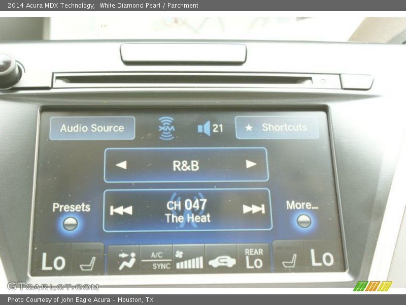 White Diamond Pearl / Parchment 2014 Acura MDX Technology