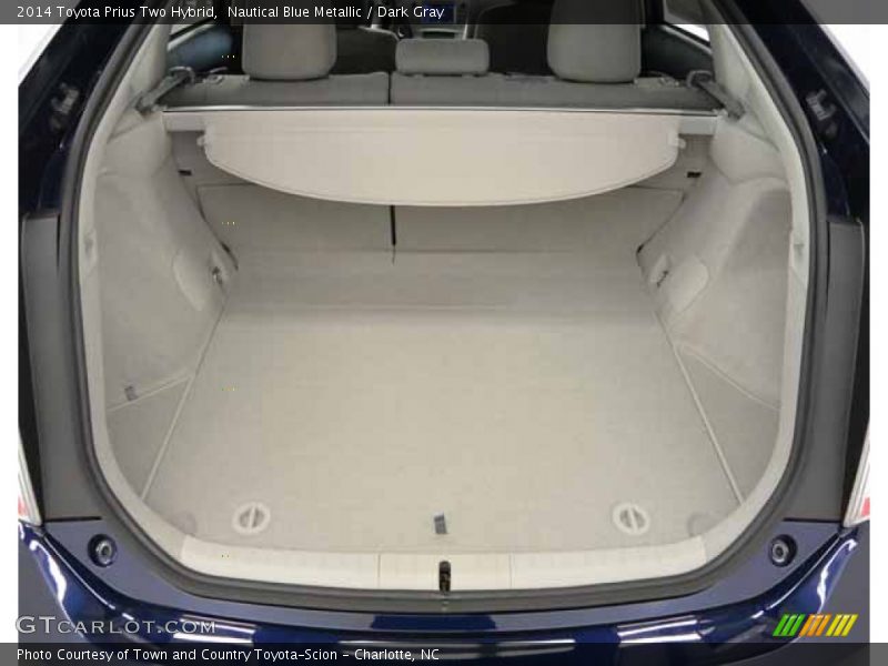 Nautical Blue Metallic / Dark Gray 2014 Toyota Prius Two Hybrid