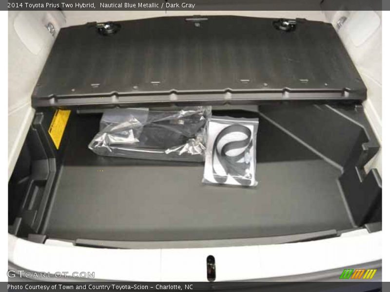 Nautical Blue Metallic / Dark Gray 2014 Toyota Prius Two Hybrid