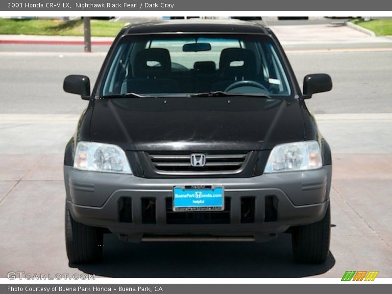 Nighthawk Black Pearl / Dark Gray 2001 Honda CR-V LX