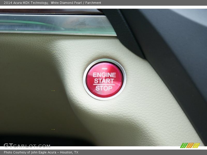 White Diamond Pearl / Parchment 2014 Acura MDX Technology