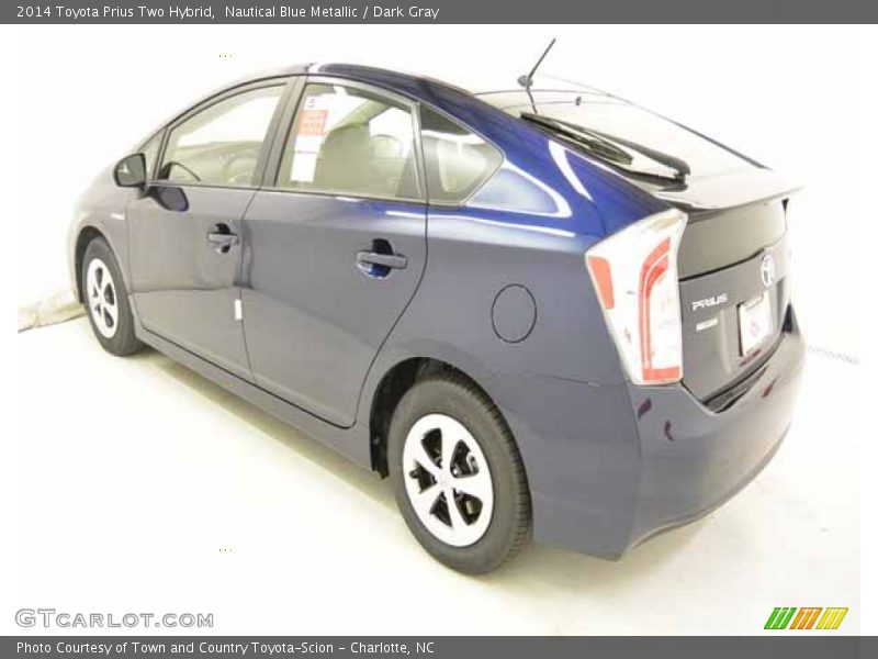 Nautical Blue Metallic / Dark Gray 2014 Toyota Prius Two Hybrid