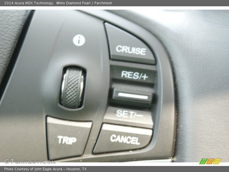 White Diamond Pearl / Parchment 2014 Acura MDX Technology
