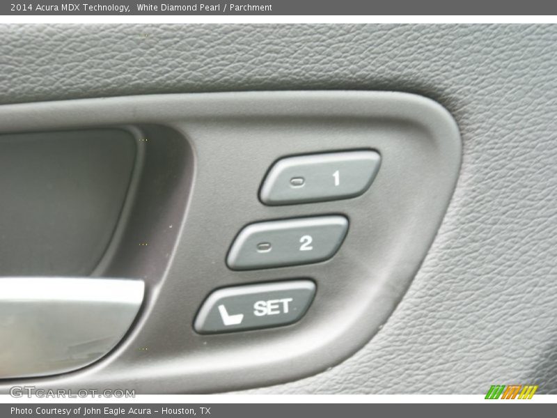 White Diamond Pearl / Parchment 2014 Acura MDX Technology
