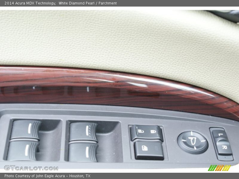 White Diamond Pearl / Parchment 2014 Acura MDX Technology