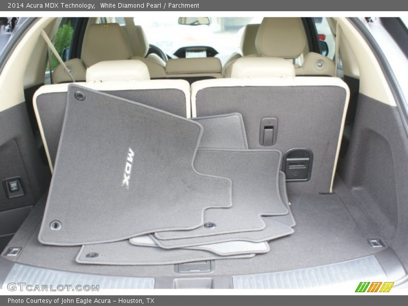 White Diamond Pearl / Parchment 2014 Acura MDX Technology