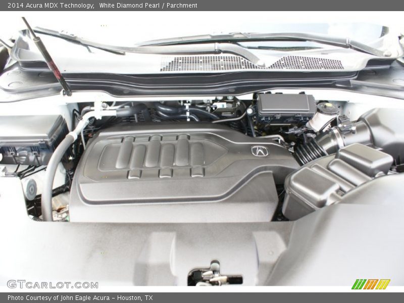 White Diamond Pearl / Parchment 2014 Acura MDX Technology