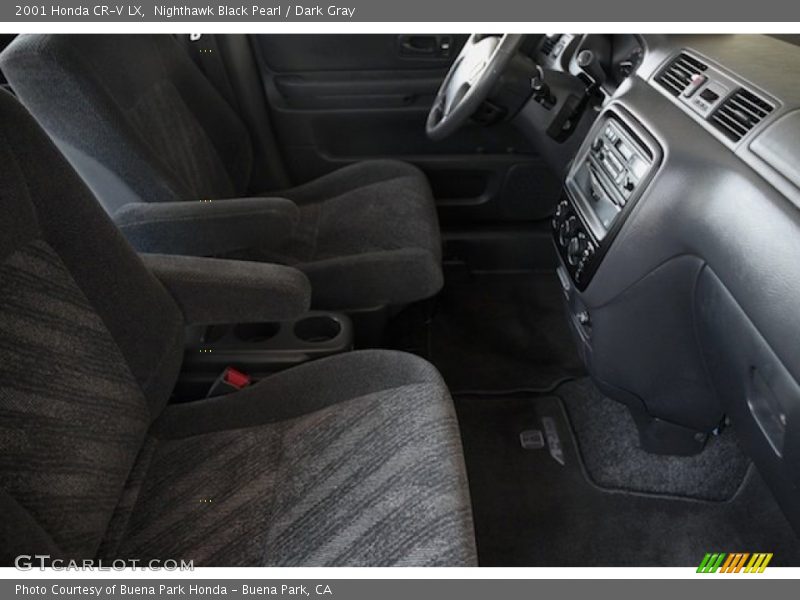 Nighthawk Black Pearl / Dark Gray 2001 Honda CR-V LX