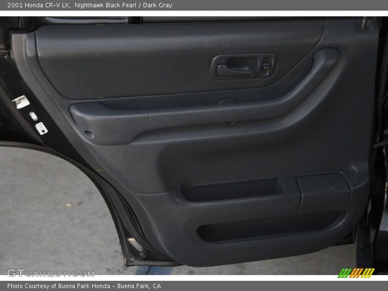 Nighthawk Black Pearl / Dark Gray 2001 Honda CR-V LX