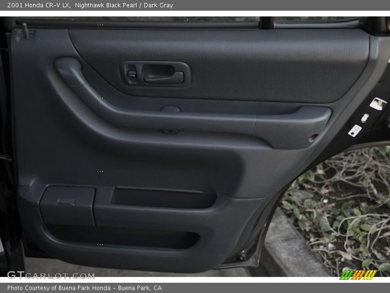 Nighthawk Black Pearl / Dark Gray 2001 Honda CR-V LX