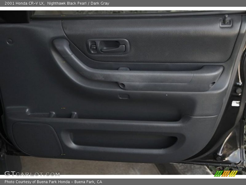 Nighthawk Black Pearl / Dark Gray 2001 Honda CR-V LX